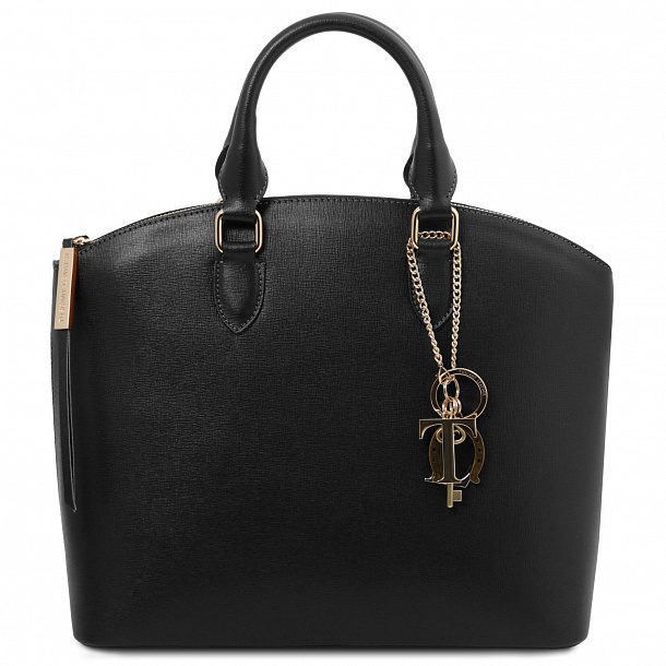 TL BAG - Сумка-тоут из кожи Саффьяно TL BAG - Сумка-тоут из кожи Саффьяно